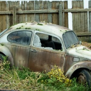 Abandoned VW Beetle