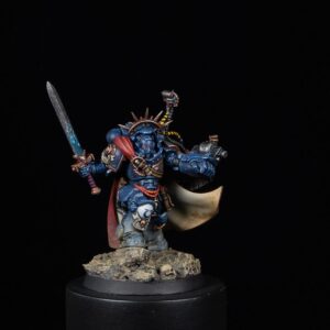 Warhammer 40,000 - Ultramarines Captain in Gravis Armour