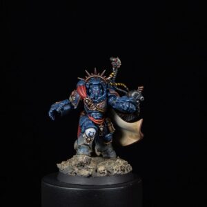 Warhammer 40,000 - Ultramarines Captain in Gravis Armour